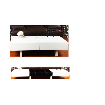 High Gloss Rectangular Coffee Table